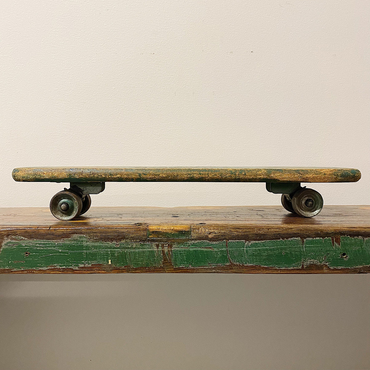 1950's Old School Metal Wheel Skateboard (Unbranded)