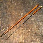 1800s Sword Cane with Stag Horn Handle | Dagger Walking Stick Rare 1700s