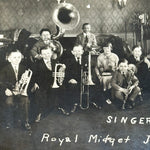 1920s RPPC of Singer’s Royal Midget Jazz Band | Unused