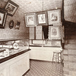 Antique Interior Studio Photograph from Late 1800s Gallery