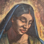 1950s Painting of African American Madonna and Child
