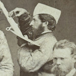 Antique Occupational Photograph of Painters in Unusual Pose