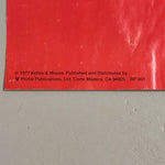 1970s Grateful Dead Poster of Cyclops Skull by Kelly & Mouse