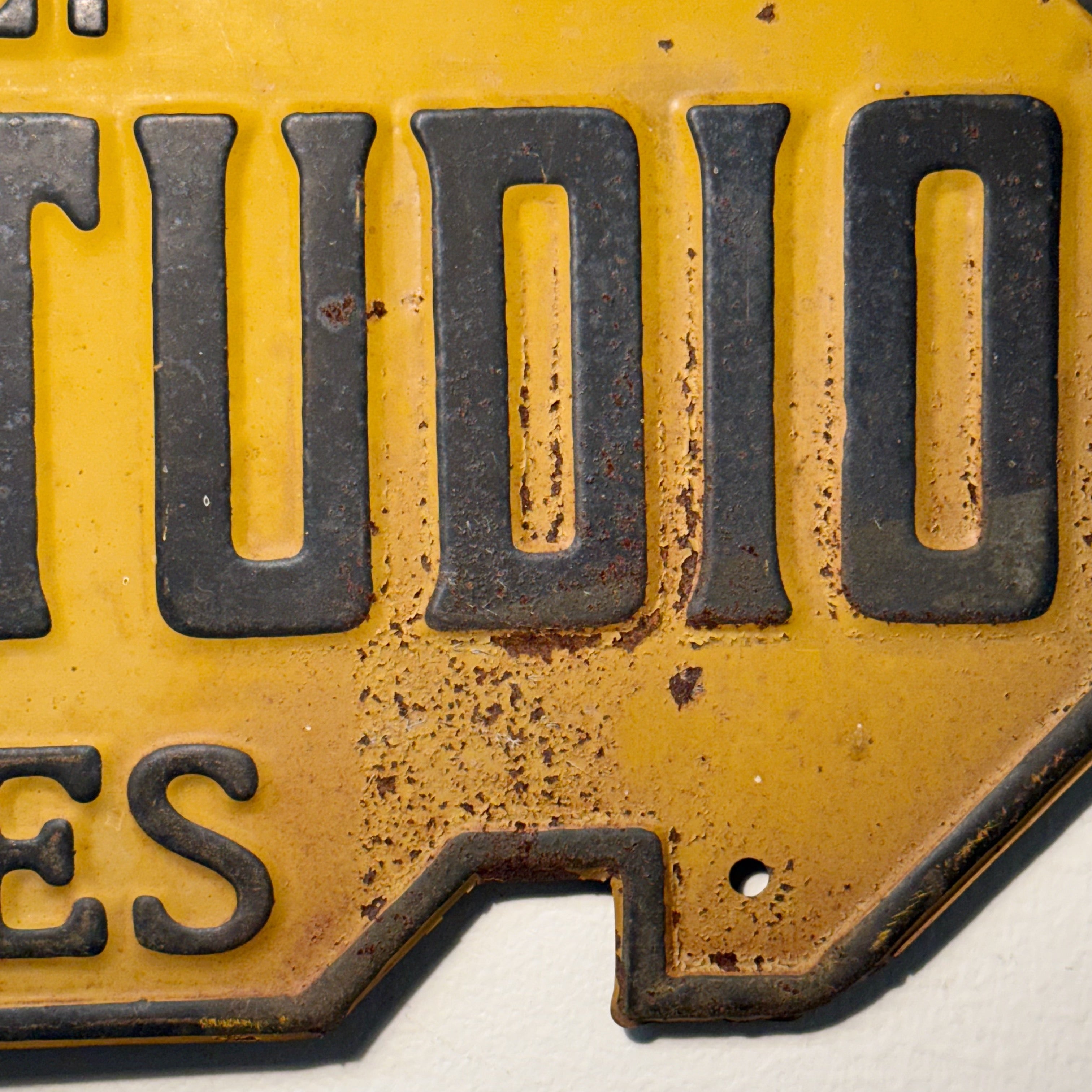 Antique Photography Studio Trade Sign | Early 1900s Maryland