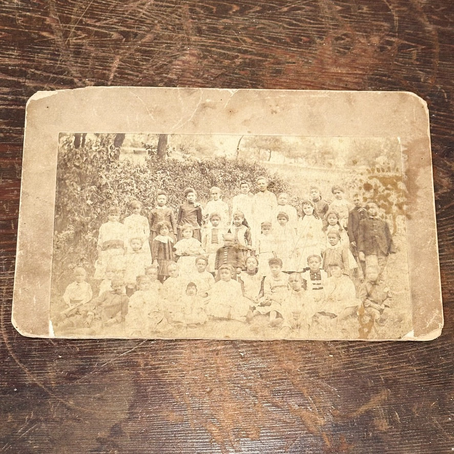 19th Century Photograph of African American School in Arkansas