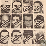 1970s Watergate Wanted Poster with Nixon Accomplices