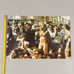 1970s Hippie Poster of Naked Anti-Vietnam Protester