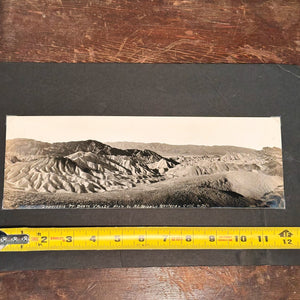 Early Death Valley Panoramic Photograph by A.C. Heidrick