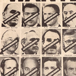 1970s Watergate Wanted Poster with Nixon Accomplices