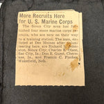 Antique Photo Album with Tragic Bride of the Week Death Article