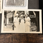 Antique Photo Album with Tragic Bride of the Week Death Article