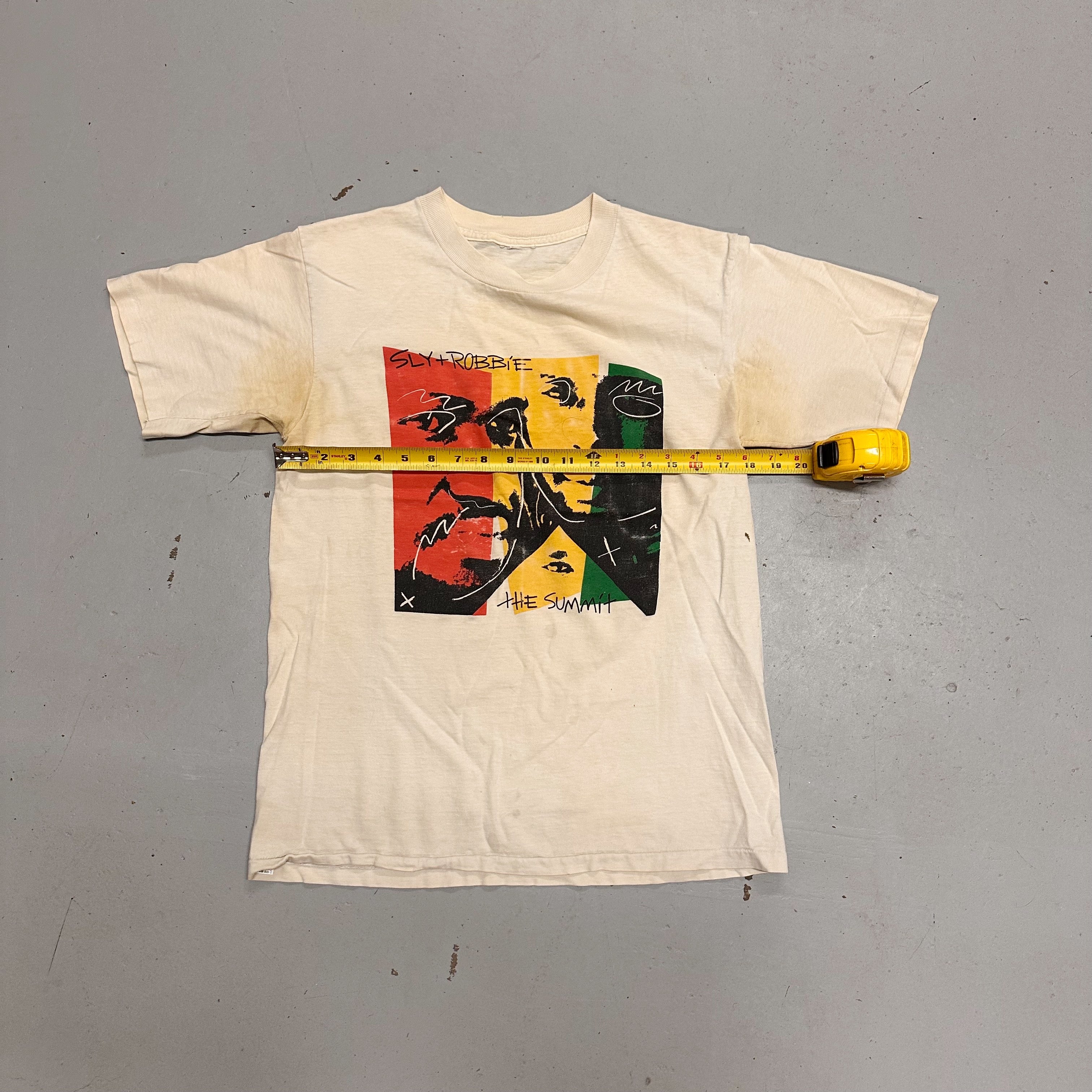 1980s Sly and Robbie T Shirt for The Summit | Roots Reggae AS IS