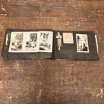 Antique Photo Album with Tragic Bride of the Week Death Article