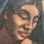 1950s Painting of African American Madonna and Child