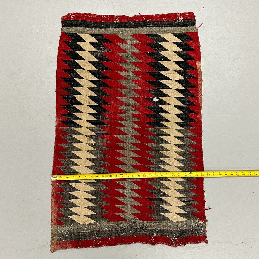 1940s Eye Dazzler Navajo Rug | 41" x 26"