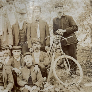 Antique Lynn Cycling Club Photograph from 1800s | Massachusetts