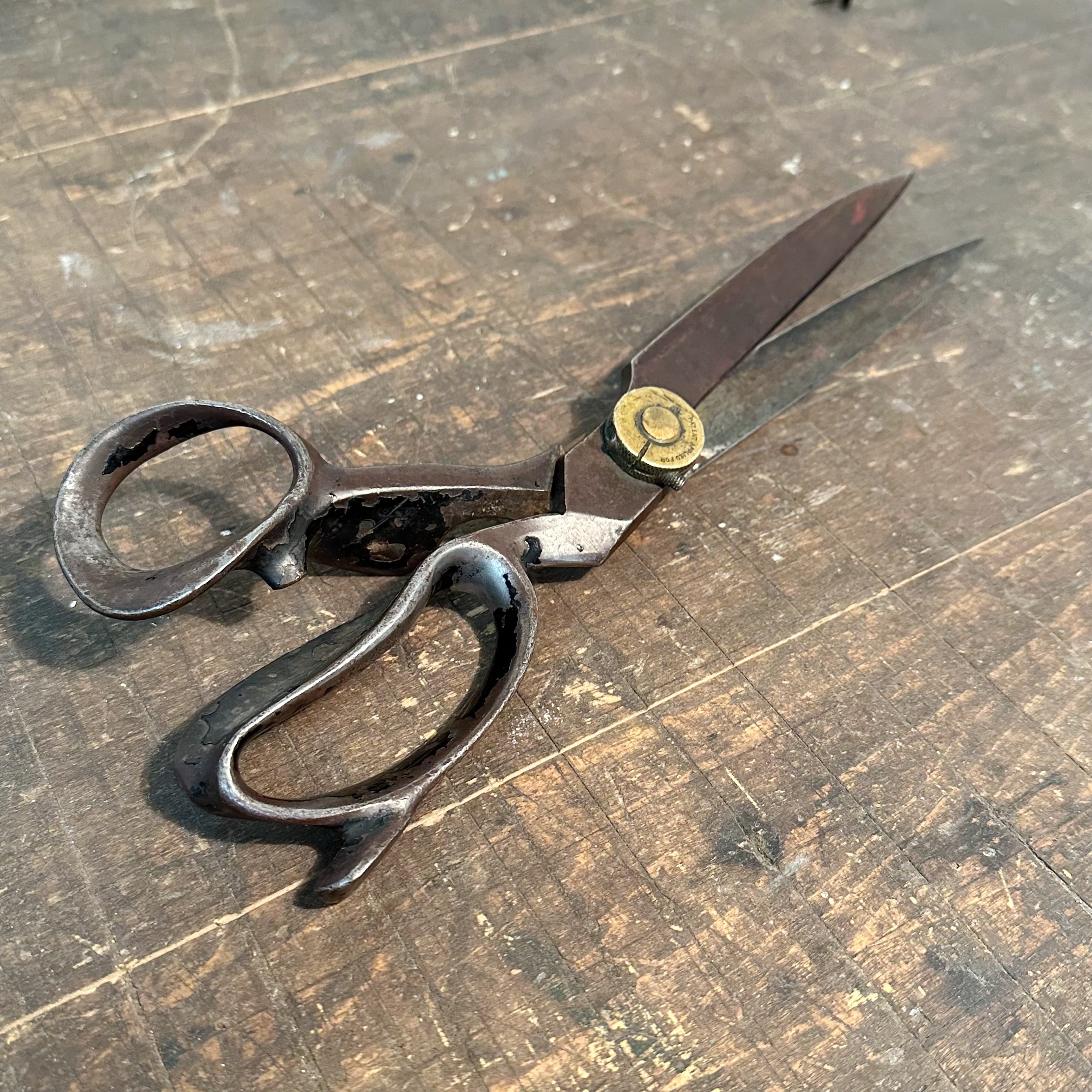 Antique J Wiss & Sons Tailor Scissors