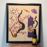 Antique Textile Folk Art by Sailor or Tramp | Vices Gambling