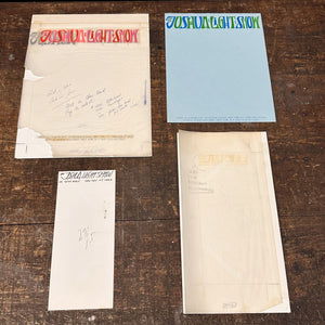 1960s Joshua Light Show Original Ephemera Archive - Psychedelic Rock Show Artifacts - Grateful Dead - Janis Joplin - Fillmore East Lighting