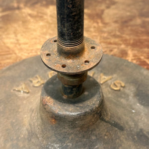 1930s Industrial Machinist Lamp with Sandura Rugs Base