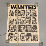 1970s Watergate Wanted Poster with Nixon Accomplices