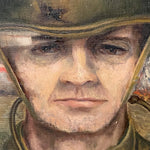 WW2 Medic Painting for American Physicians Art Association | 1940s