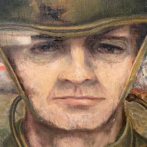 WW2 Medic Painting for American Physicians Art Association | 1940s