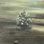 1970s Meir Pichhadze Original Surrealist Painting