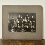 Antique Photographs of High School Football Team | Set of 4