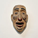 Early 1900s Northwestern Coast Shaman's Mask from Haida Tribe - Rare 20th Century North American Art -  Indigenous Culture Wood Masks