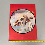 1970s Grateful Dead Poster of Cyclops Skull by Kelly & Mouse