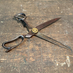 Antique J Wiss & Sons Tailor Scissors  Early 1900s Seamstress – Mad Van  Antiques
