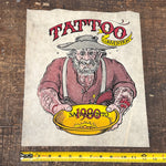 1980s Greg Irons Tattoo Convention Print on Fabric | 1980