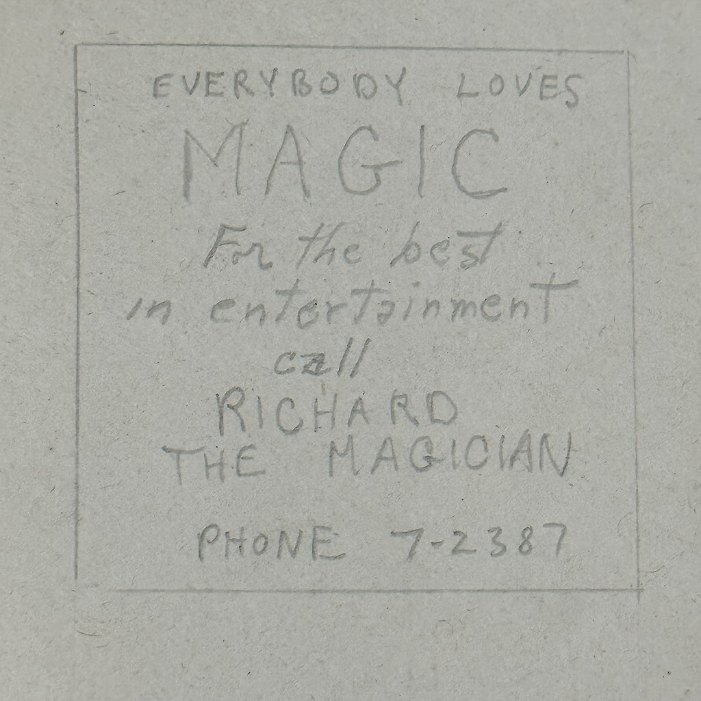 1940s Magicians Journal with Shows from Northeast America