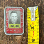 WW2  U.S. Naval Training Center Badge Great Lakes Illinois