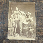 Antique Occupational Photograph of Painters in Unusual Pose