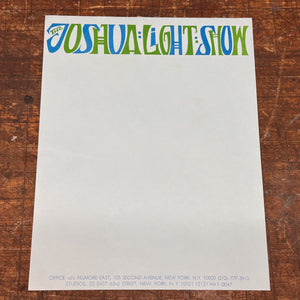1960s Joshua Light Show Original Ephemera Archive