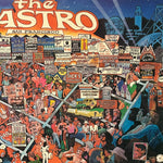 Rare "The Castro San Francisco" Pictorial Map Poster circa 1985 | AS IS