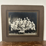 Antique Photographs of High School Football Team | Set of 4