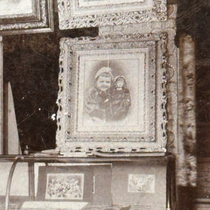 Antique Interior Studio Photograph from Late 1800s Gallery