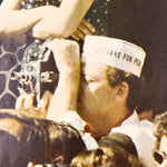 1970s Hippie Poster of Naked Anti-Vietnam Protester