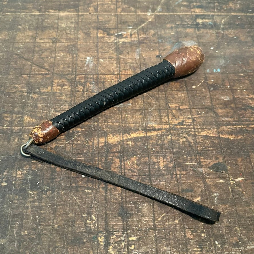 Antique Leather Black Jack Weapon | Display Only