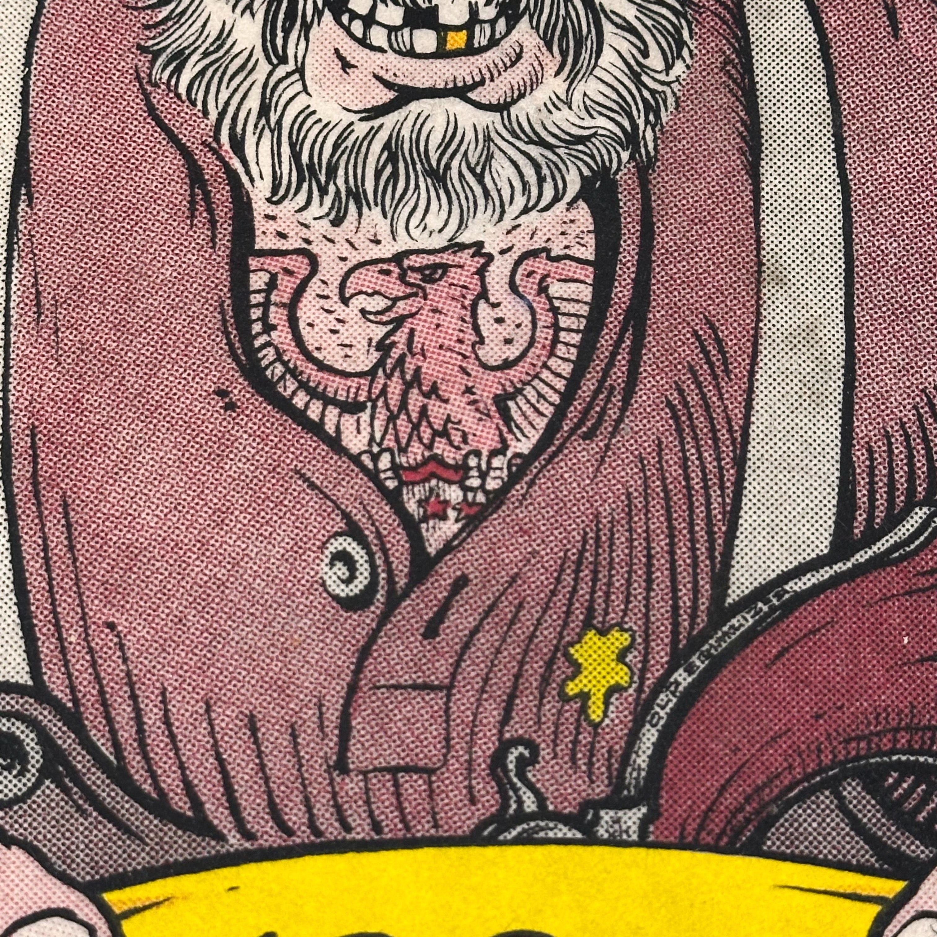 1980s Greg Irons Tattoo Convention Print on Fabric | 1980