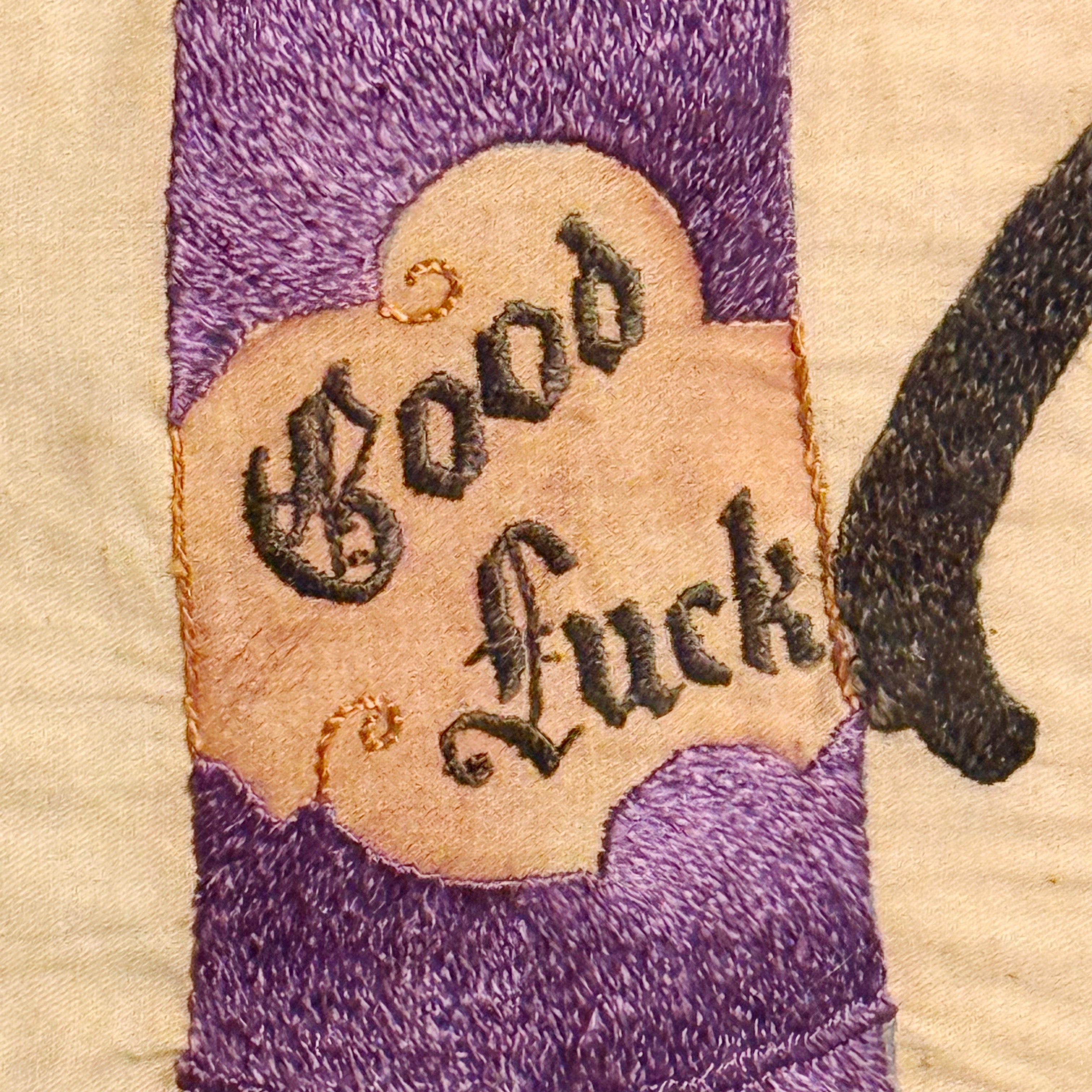 Antique Textile Folk Art by Sailor or Tramp | Vices Gambling