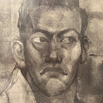 Preston Heather Kortebein Drawing of Side Eye Man | 1951