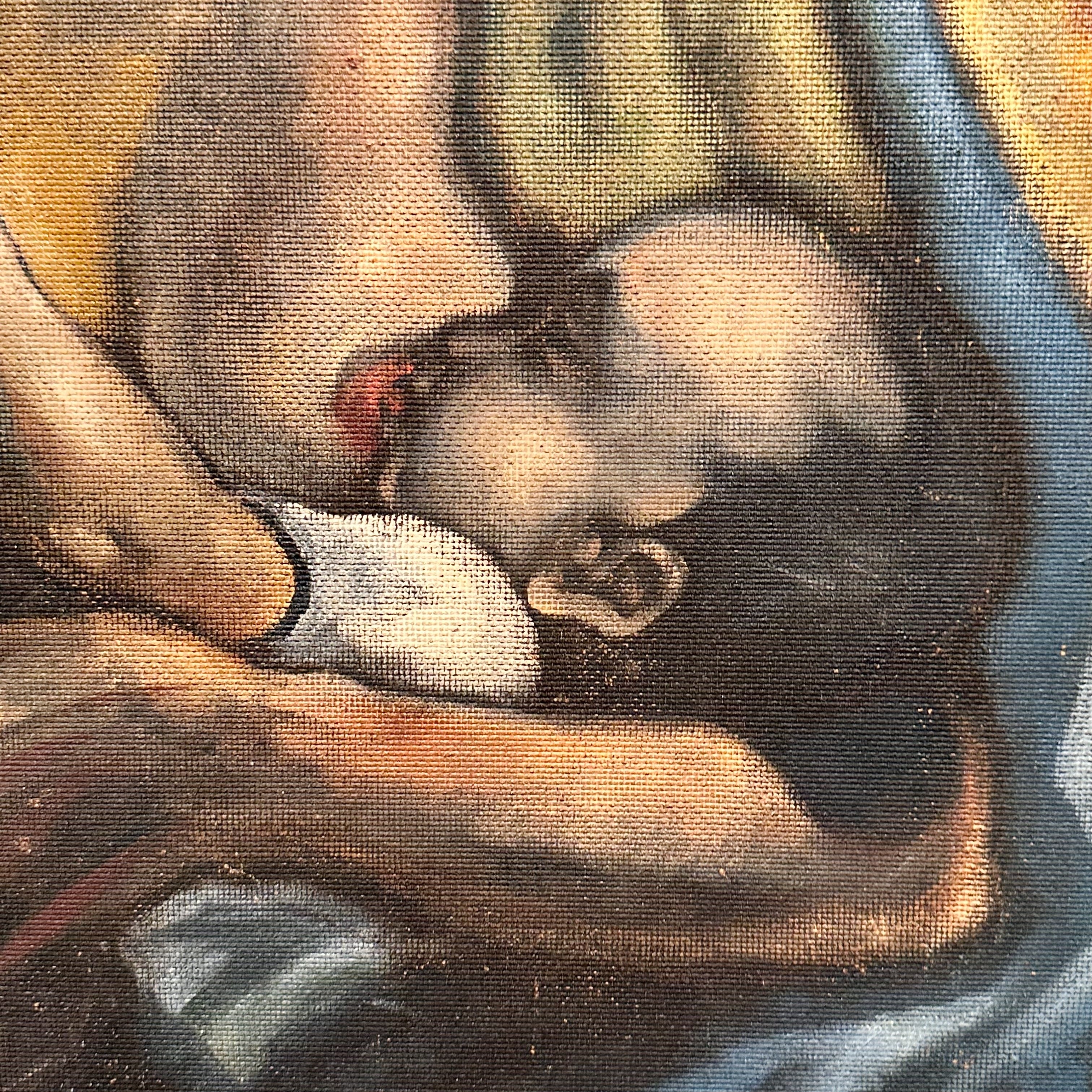 1950s Painting of African American Madonna and Child