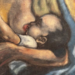 1950s Painting of African American Madonna and Child