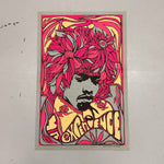 1960s Jimi Hendrix Blacklight Poster titled “Mr Experience” | 1967