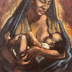 1950s Painting of African American Madonna and Child