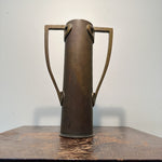 WWII Trench Art Vase with Unique Handles | Folk Art